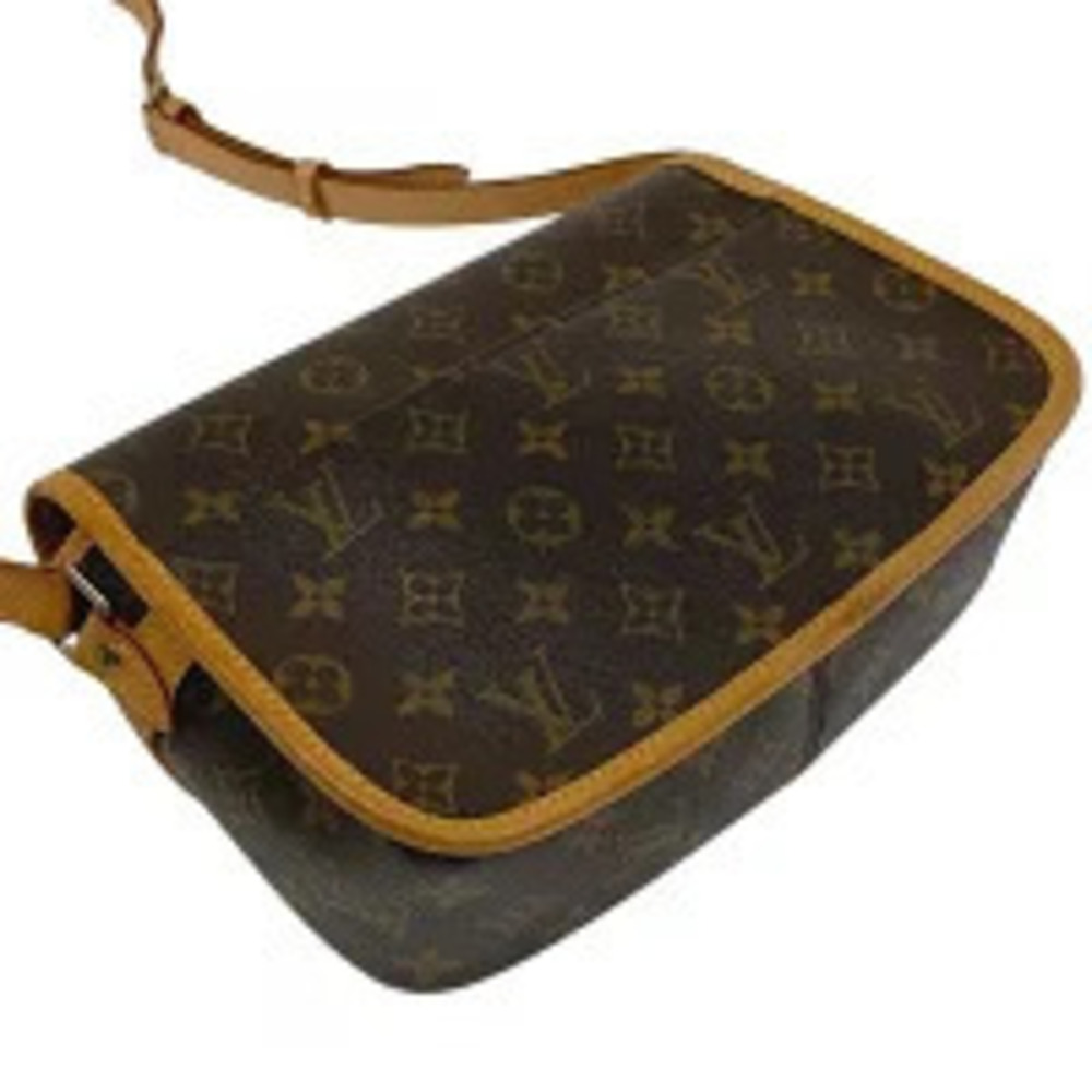 Louis Vuitton Shoulder Sologne Crossbody Monogram Bag Brown